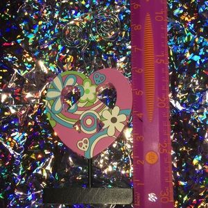 Heart/Peace Photo Holder